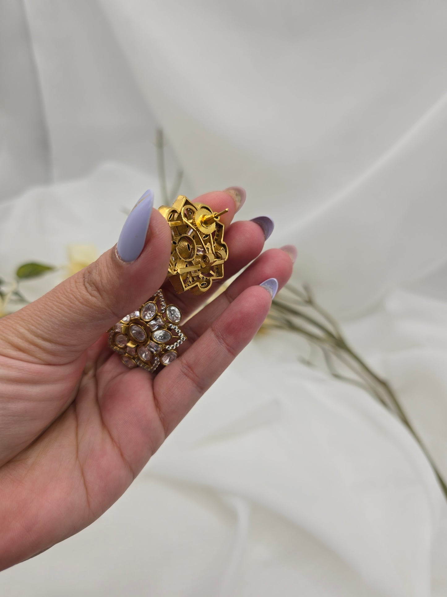 Roohi Premium kundan studs