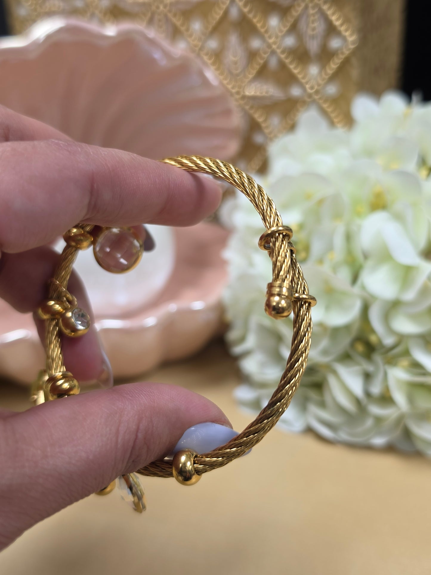 Ikonkar sikh gold bracelet design #2