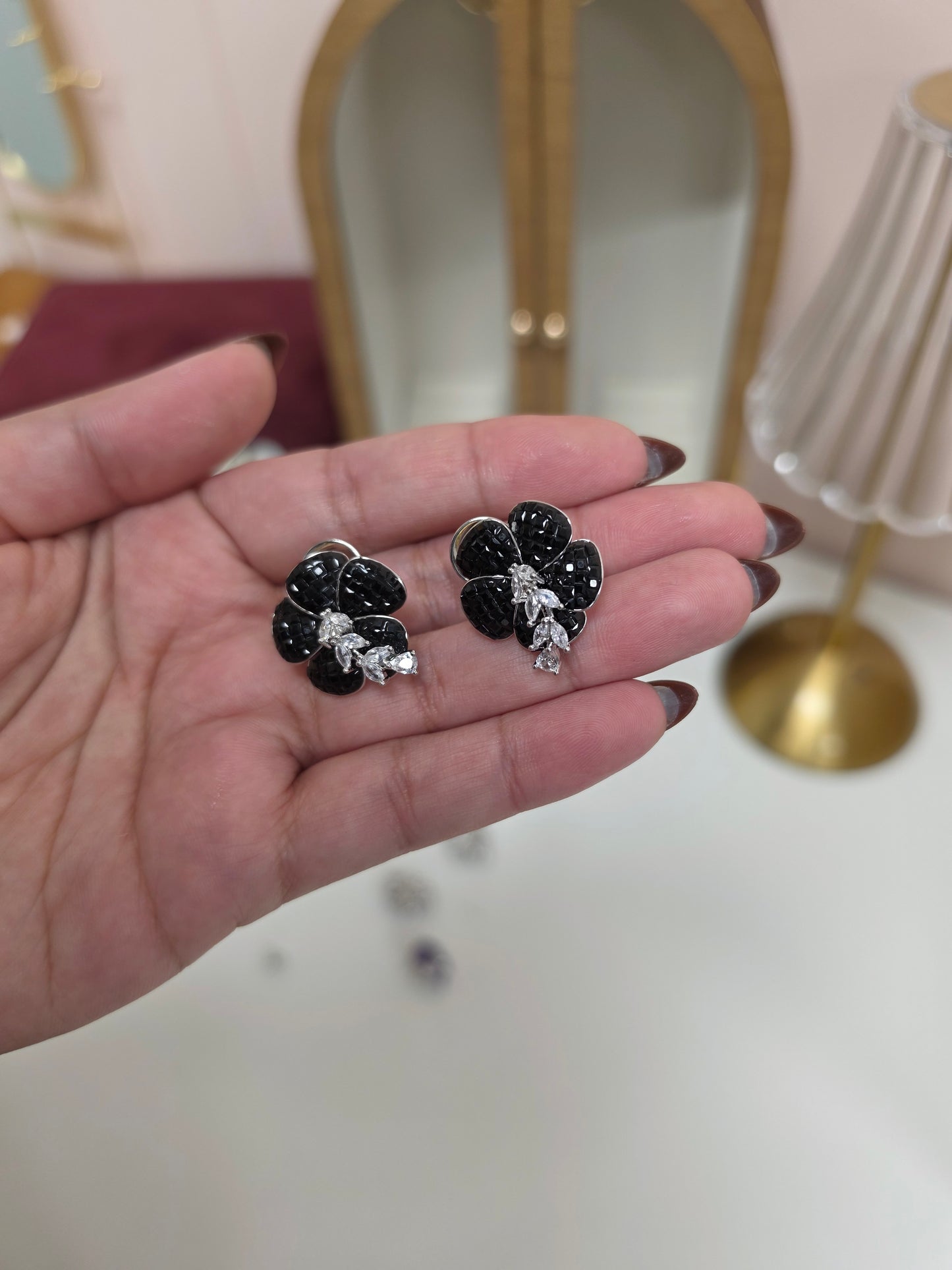 Krisha WG plated Studs