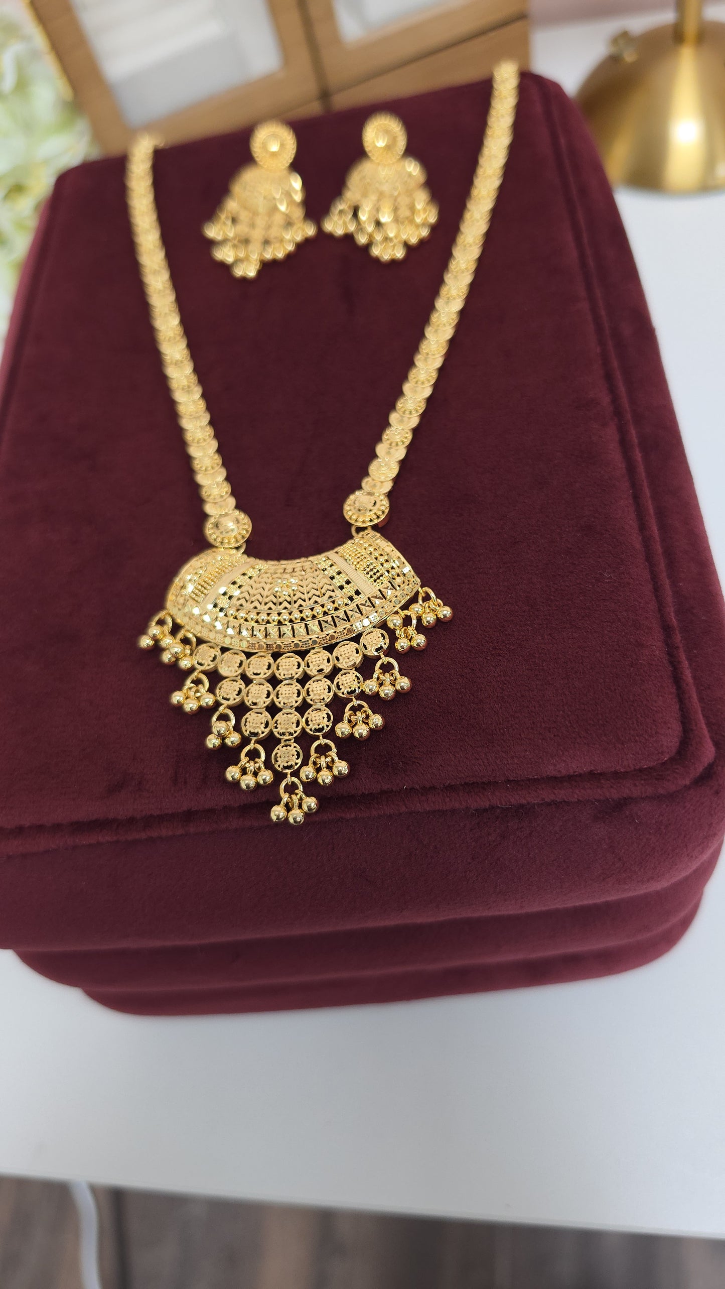 Mahi premium gold plated set