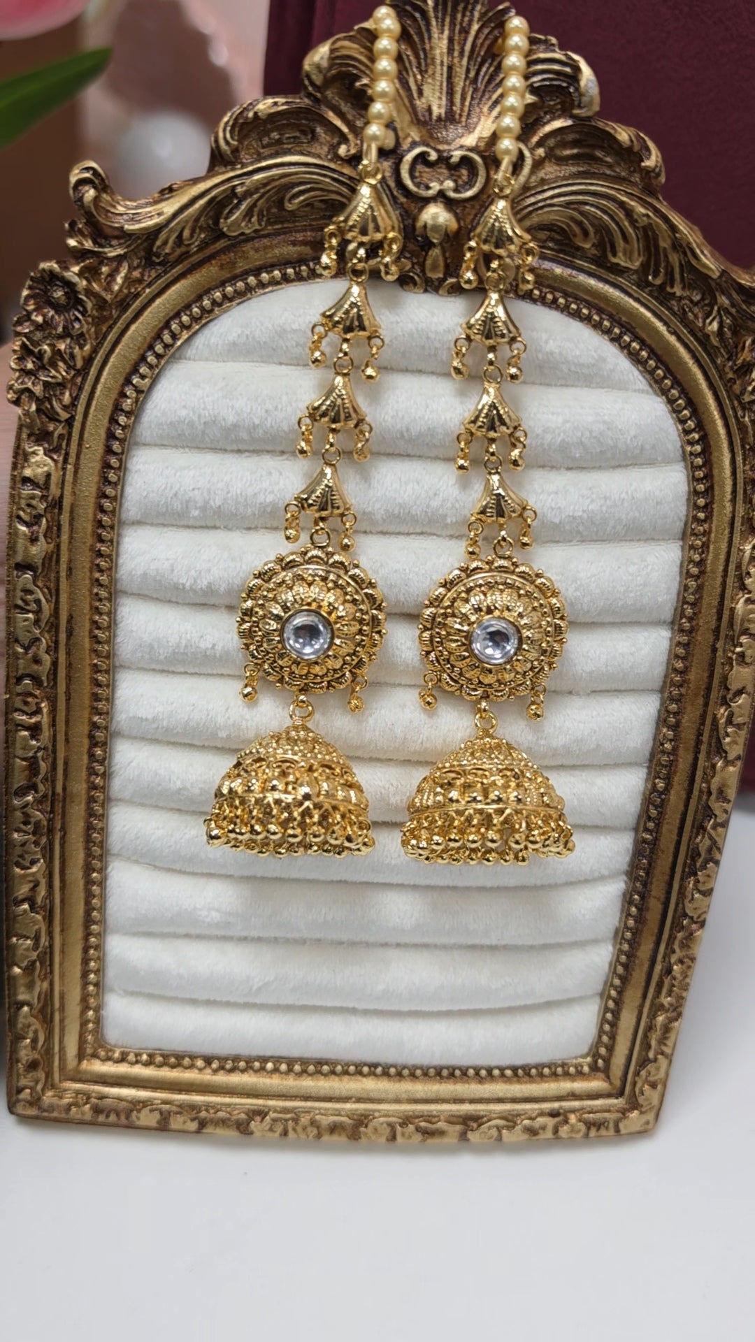 Chitleen premium gold plated Earrings