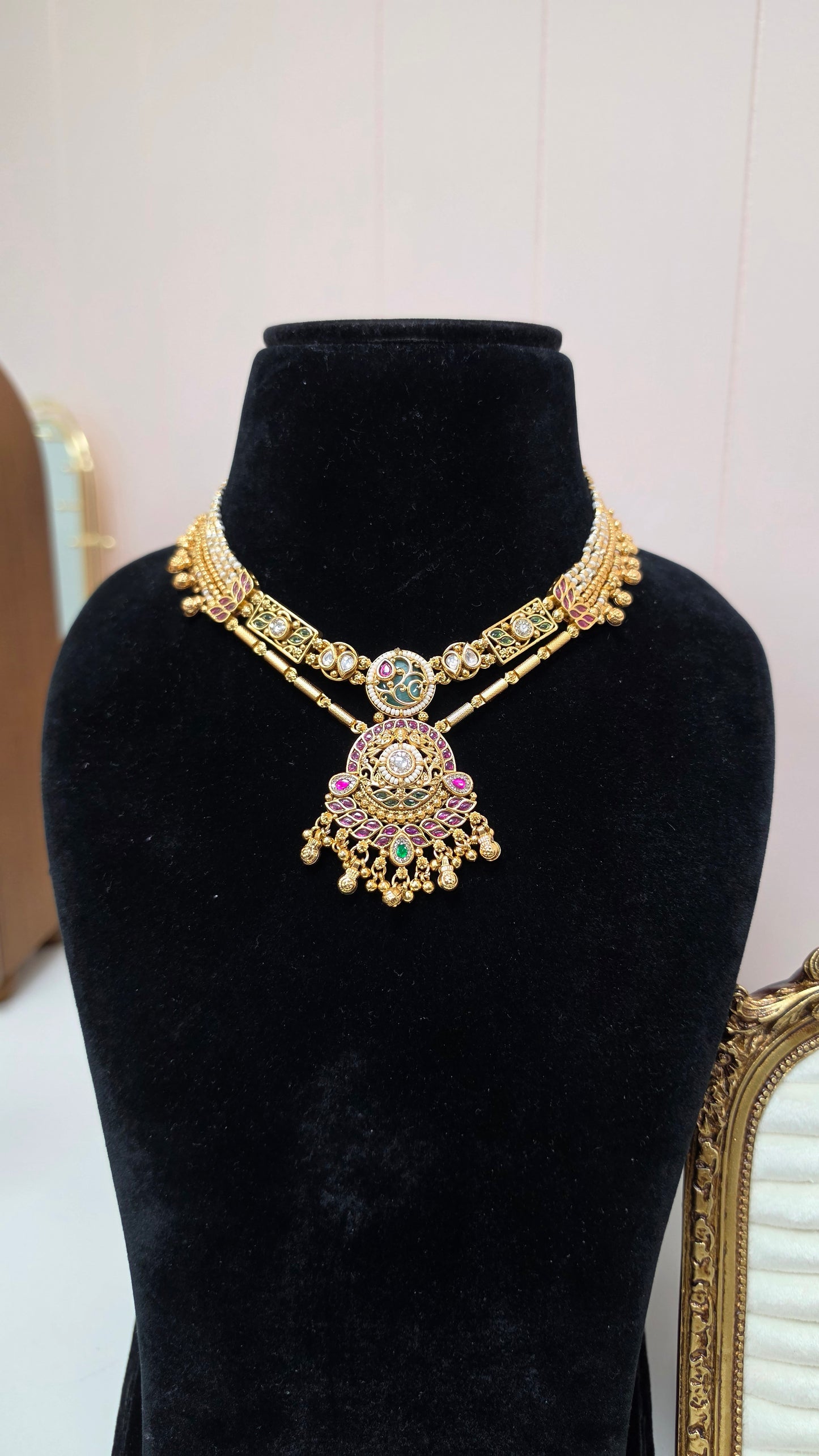 Shafa heritage premium gold plated set