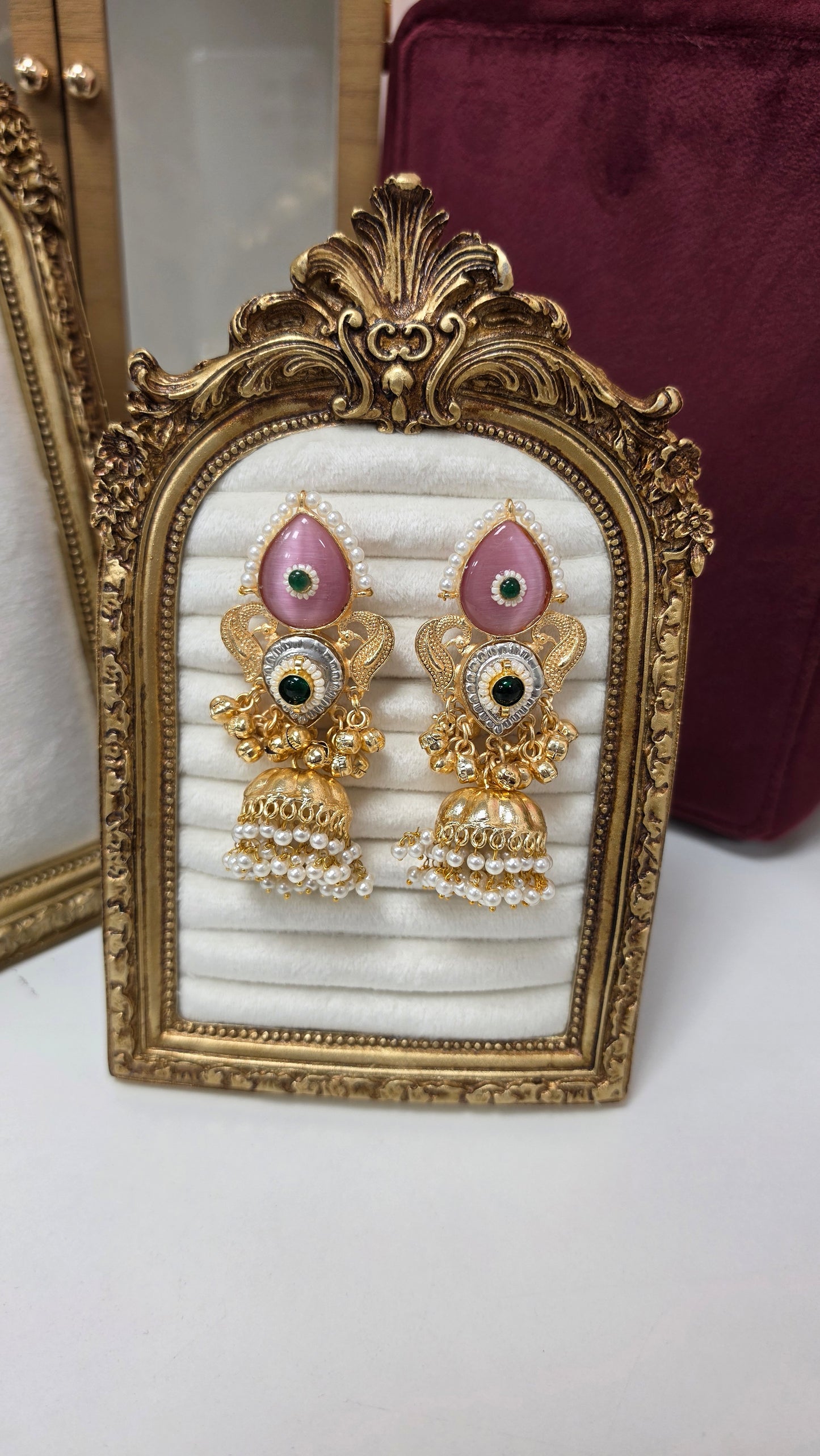 Fara dual tone Earrings