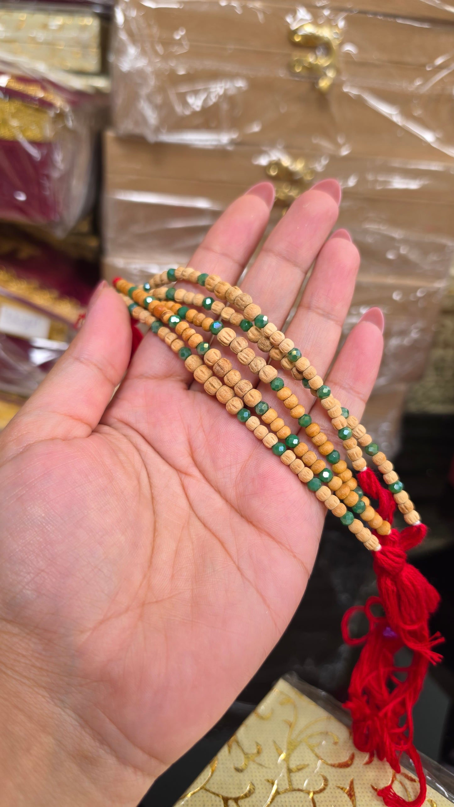 Chandan rakhi (Green)