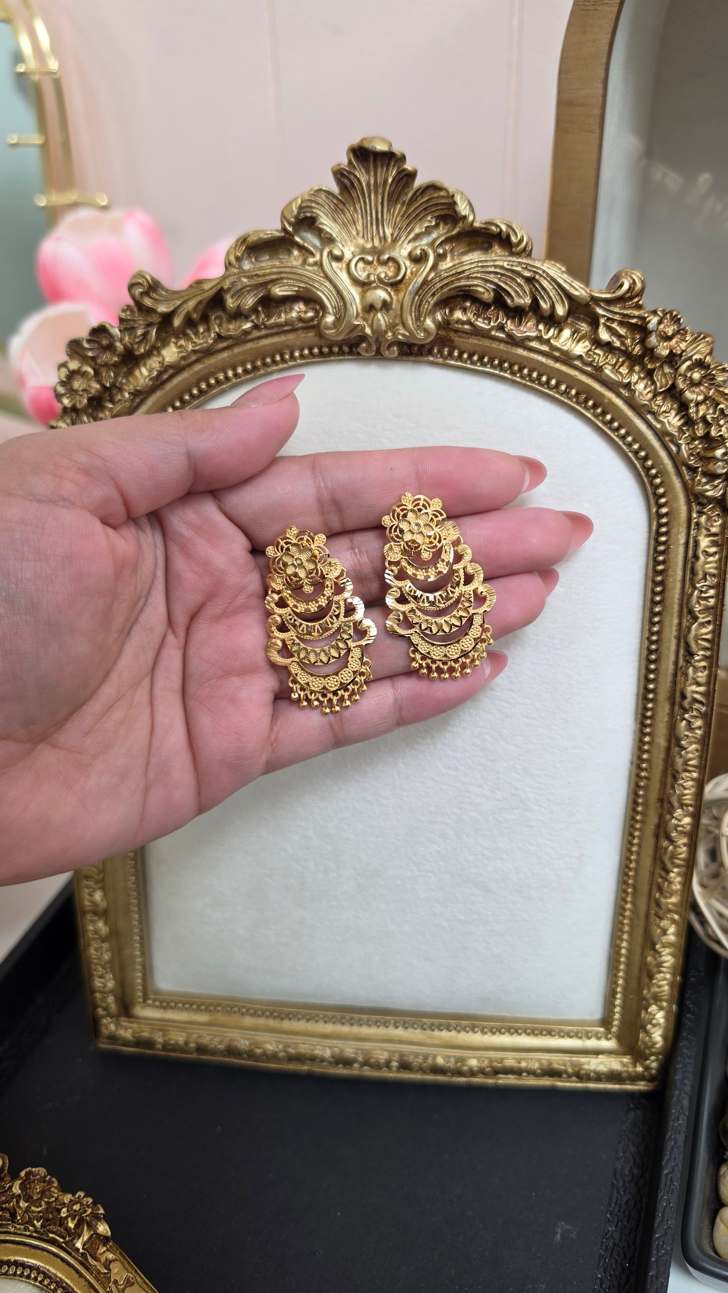 Parin premium gold plated Earrings