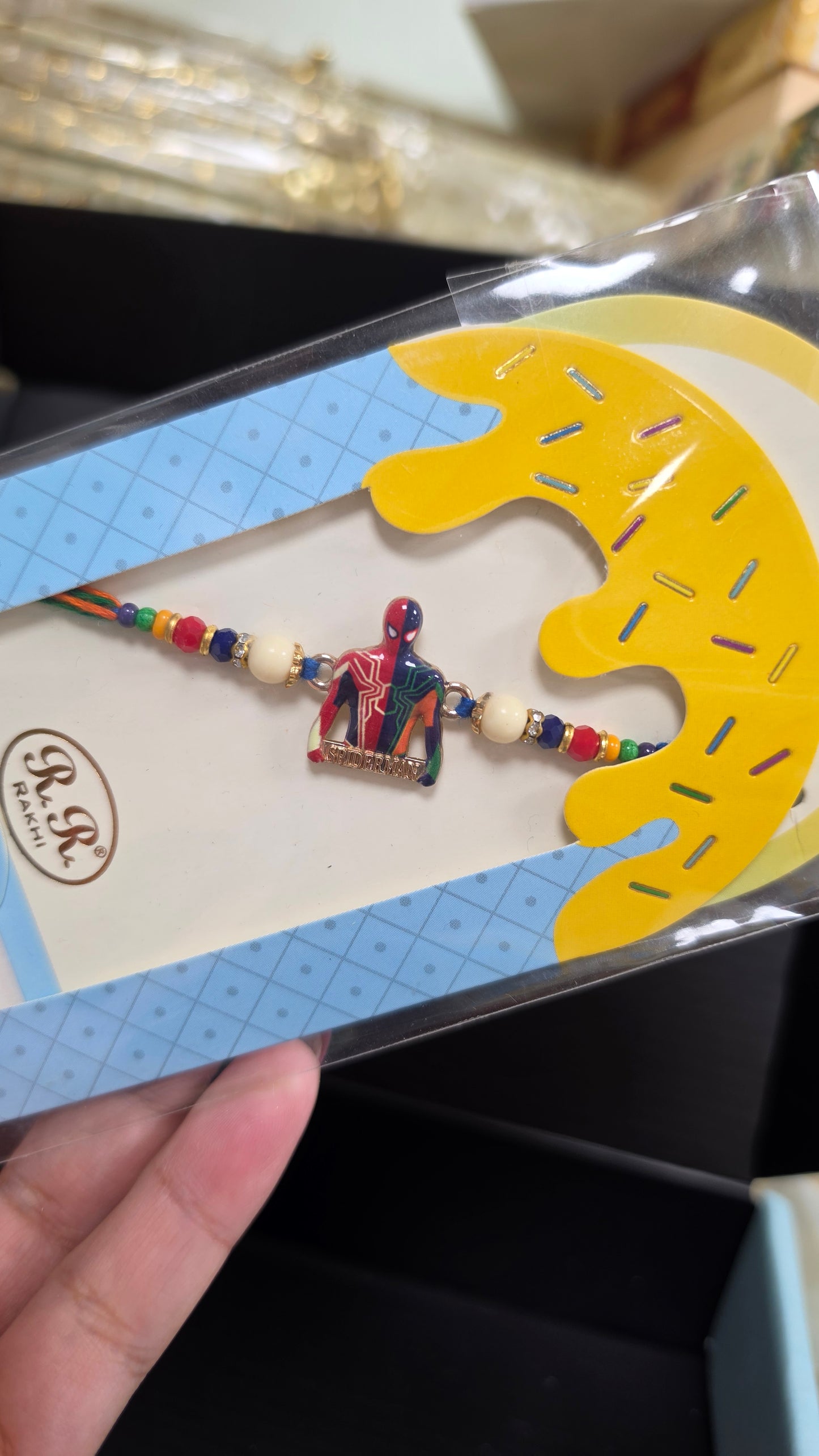 Spiderman kids rakhi