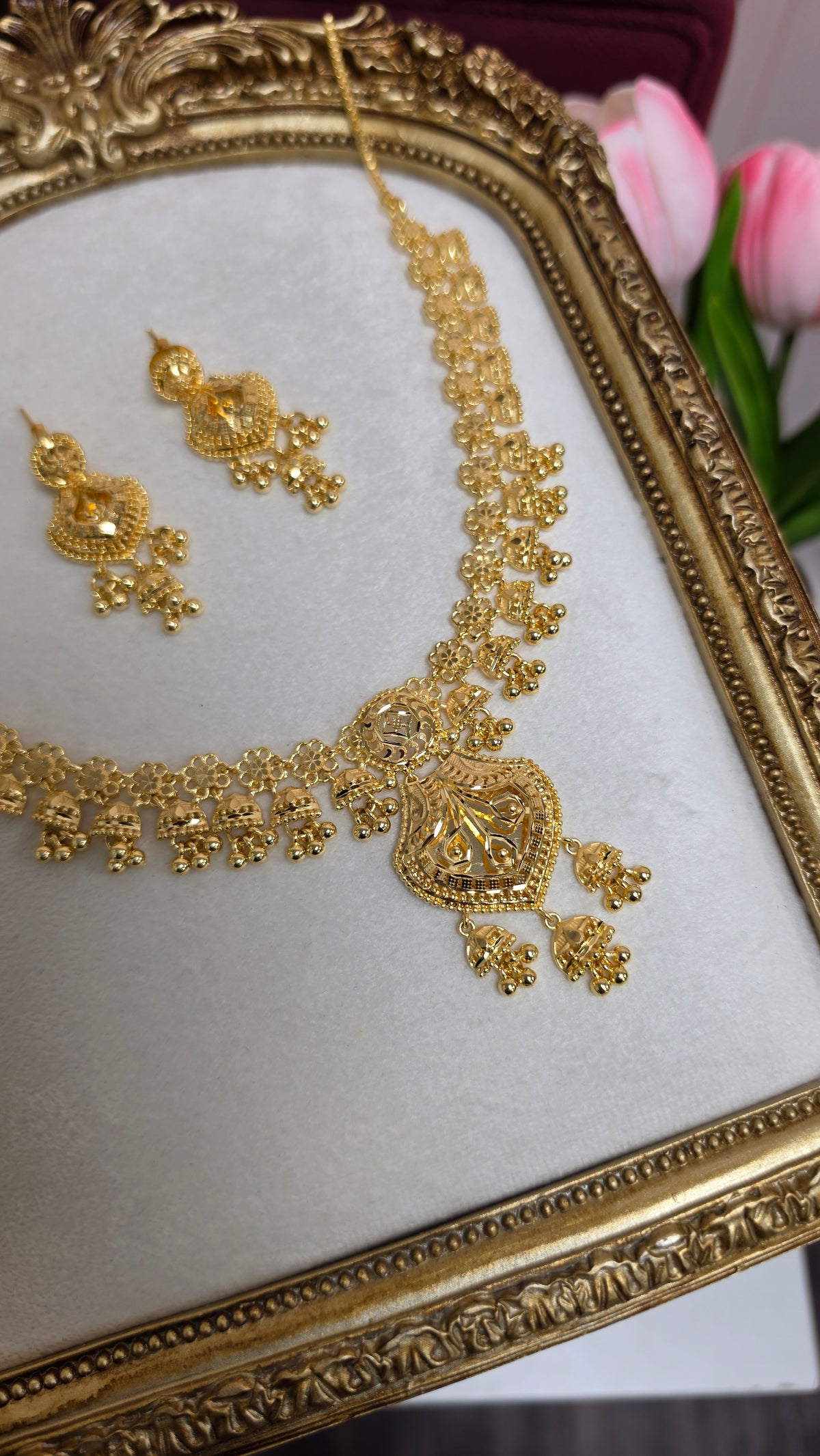 Yadleen gold plated set