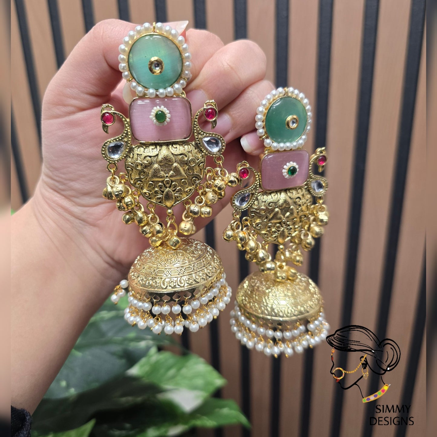 Sania statement Earrings