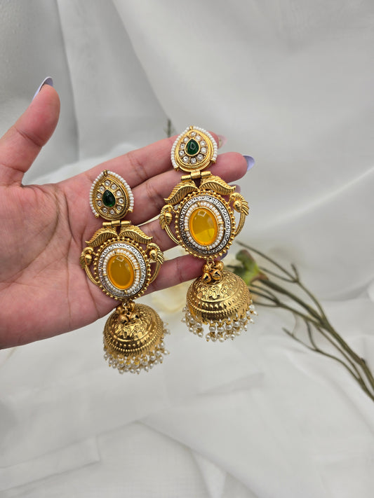 Sabeena Kashmiri jhumkas