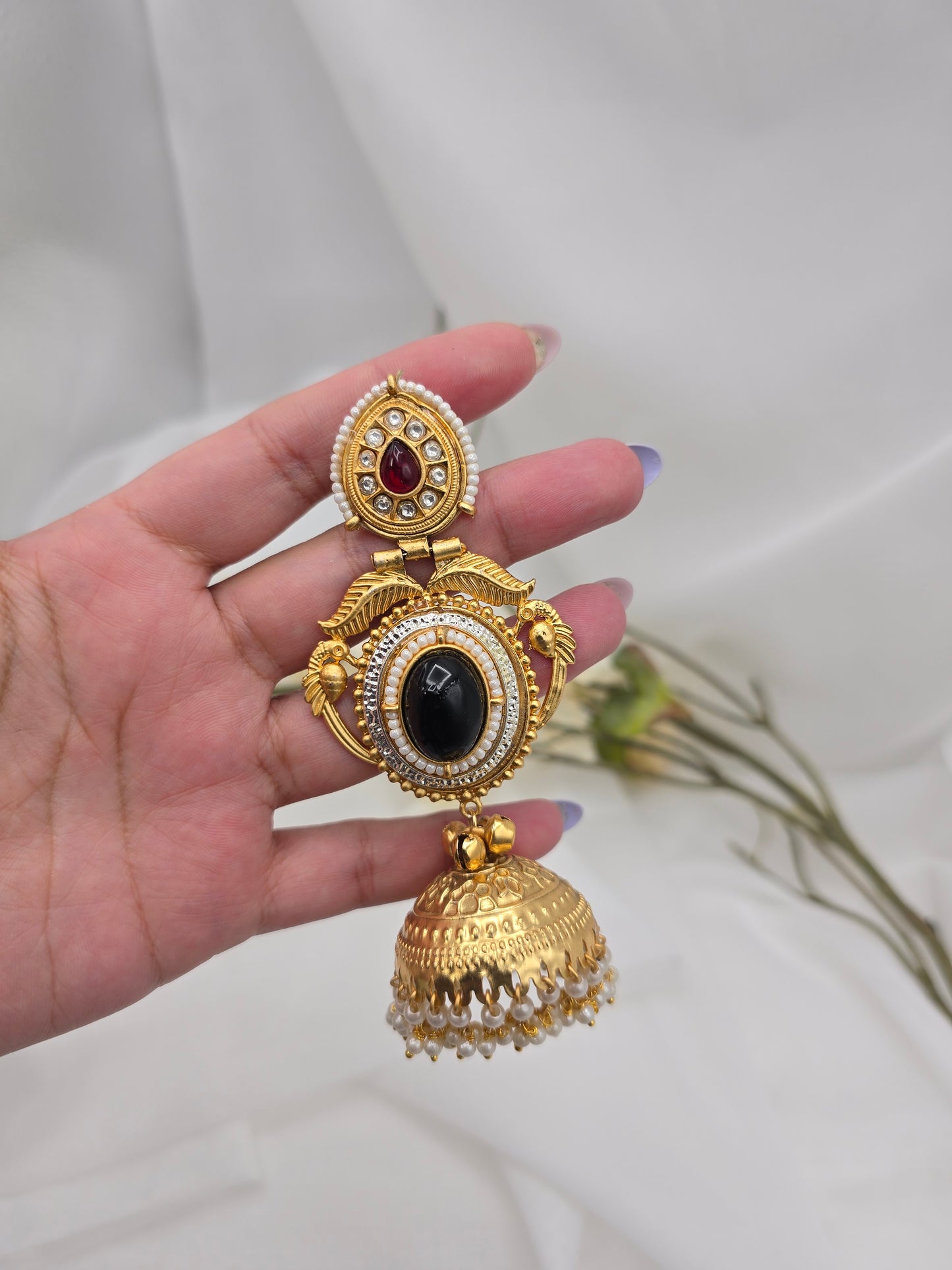 Sabeena Kashmiri jhumkas