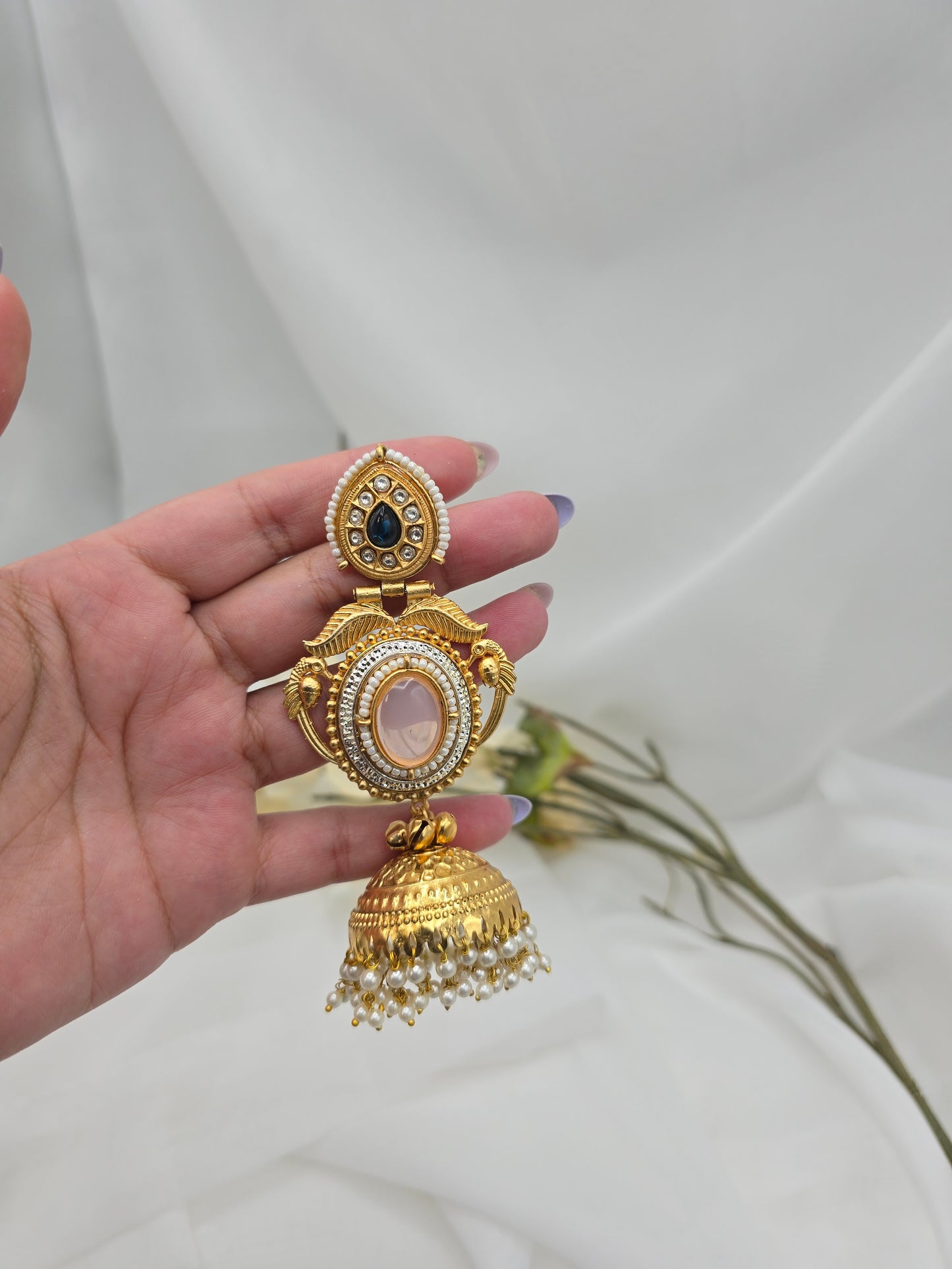 Sabeena Kashmiri jhumkas