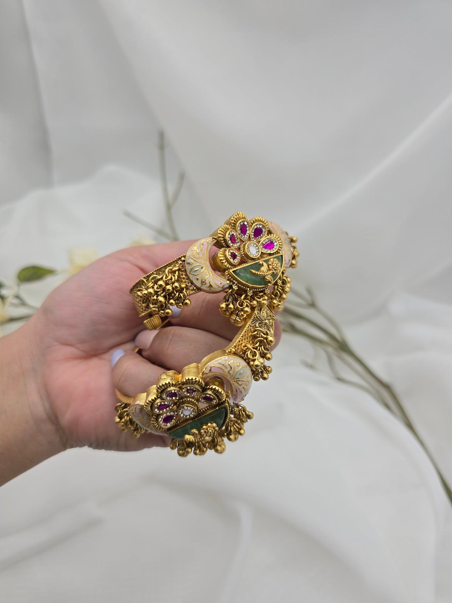 Premium gold plated kaday set