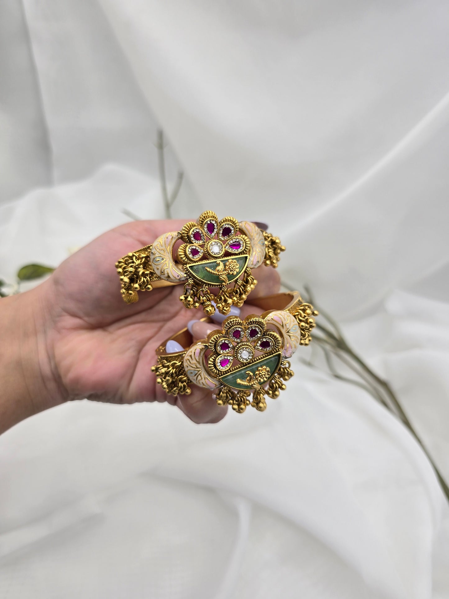 Premium gold plated kaday set