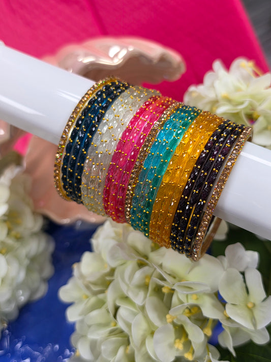 Khushi multidrop bangles set size 2.6