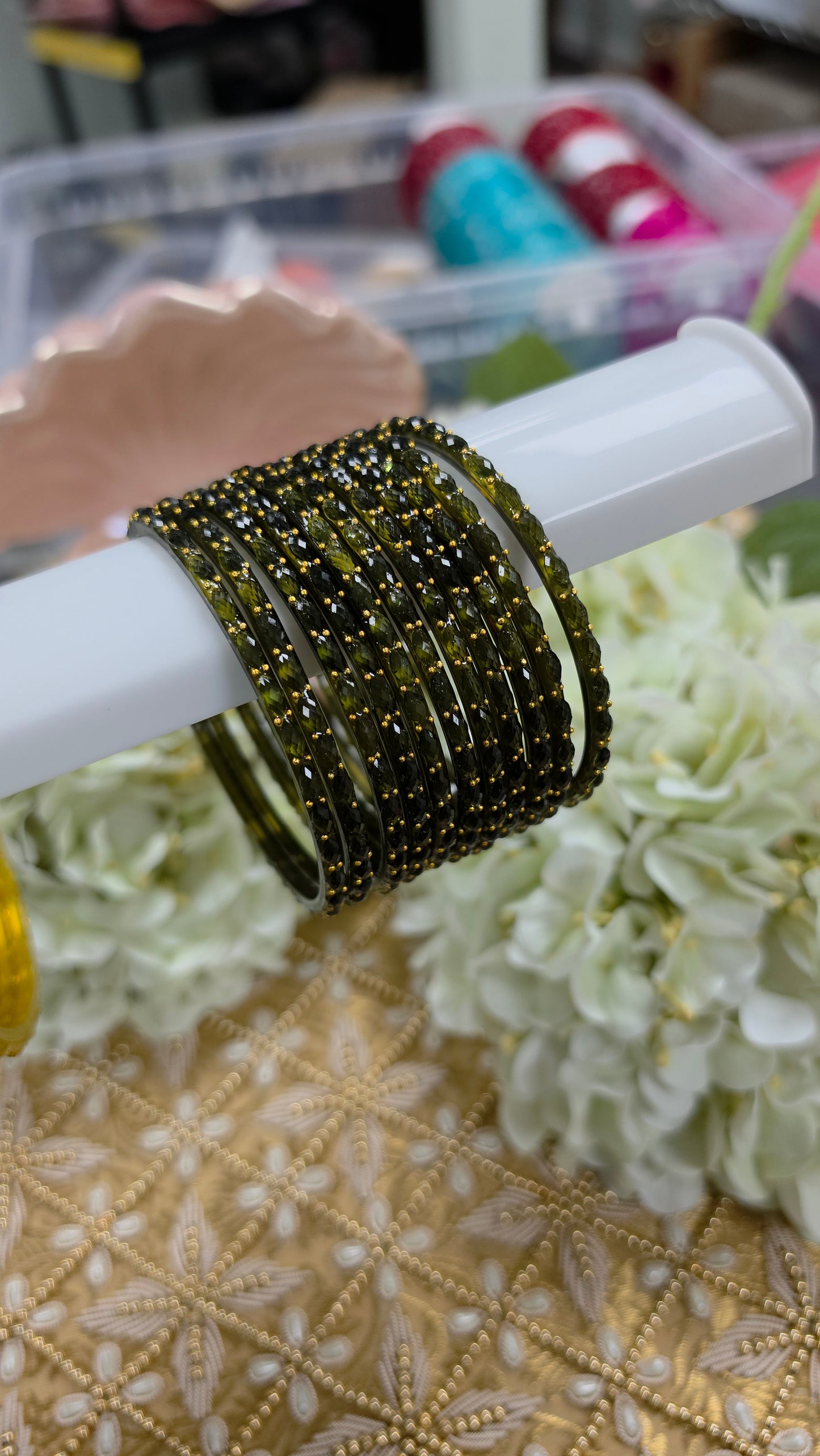 Siya waterdrop bangles size 2.8