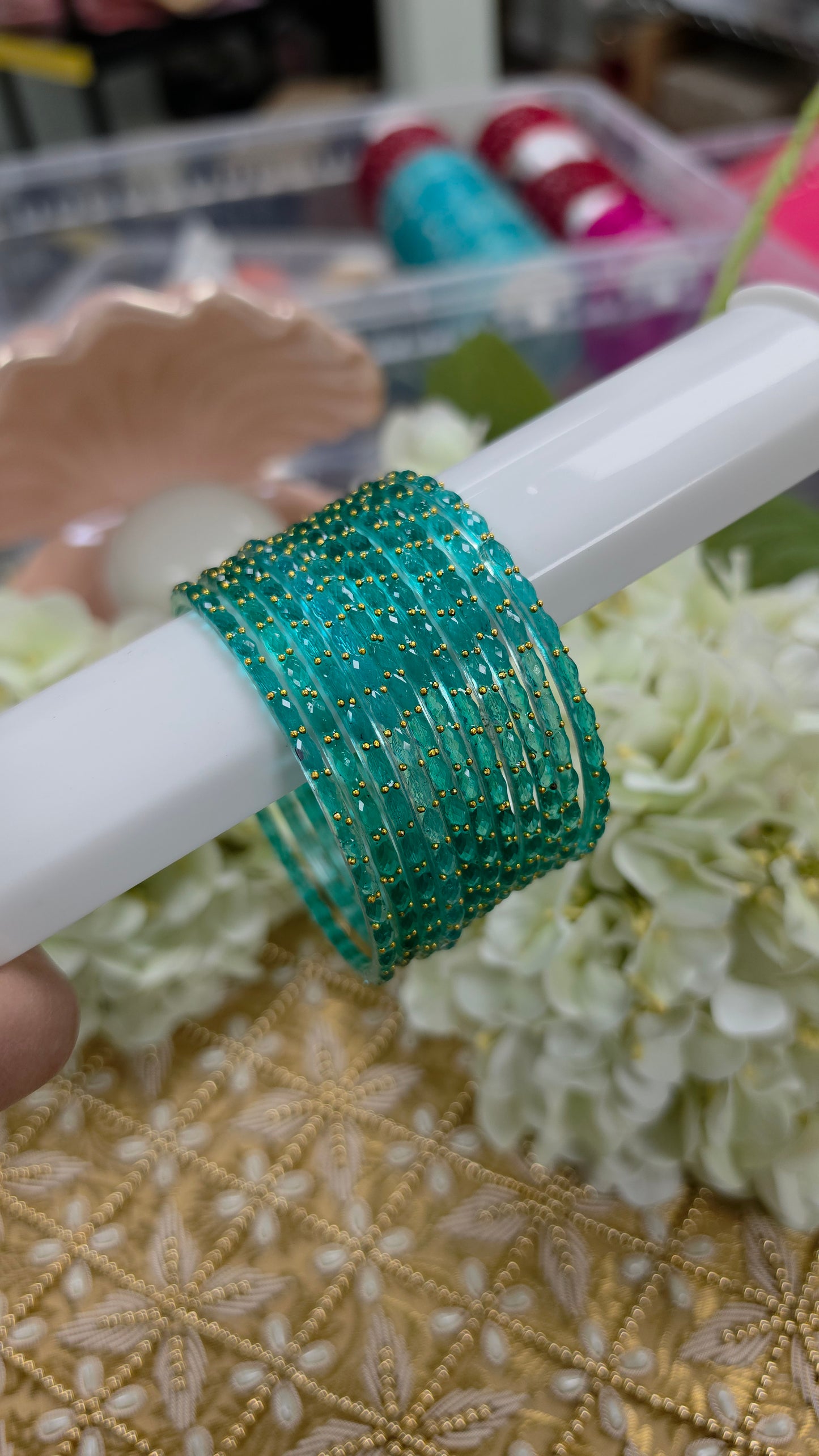 Siya waterdrop bangles size 2.8