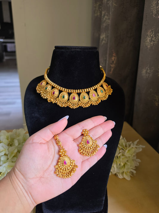 Eknoor premium gold plated set
