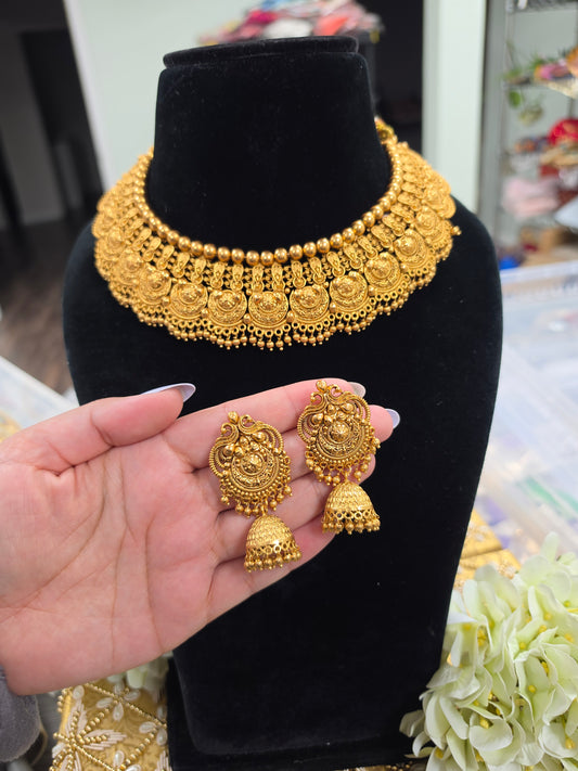 Niha premium gold plated set