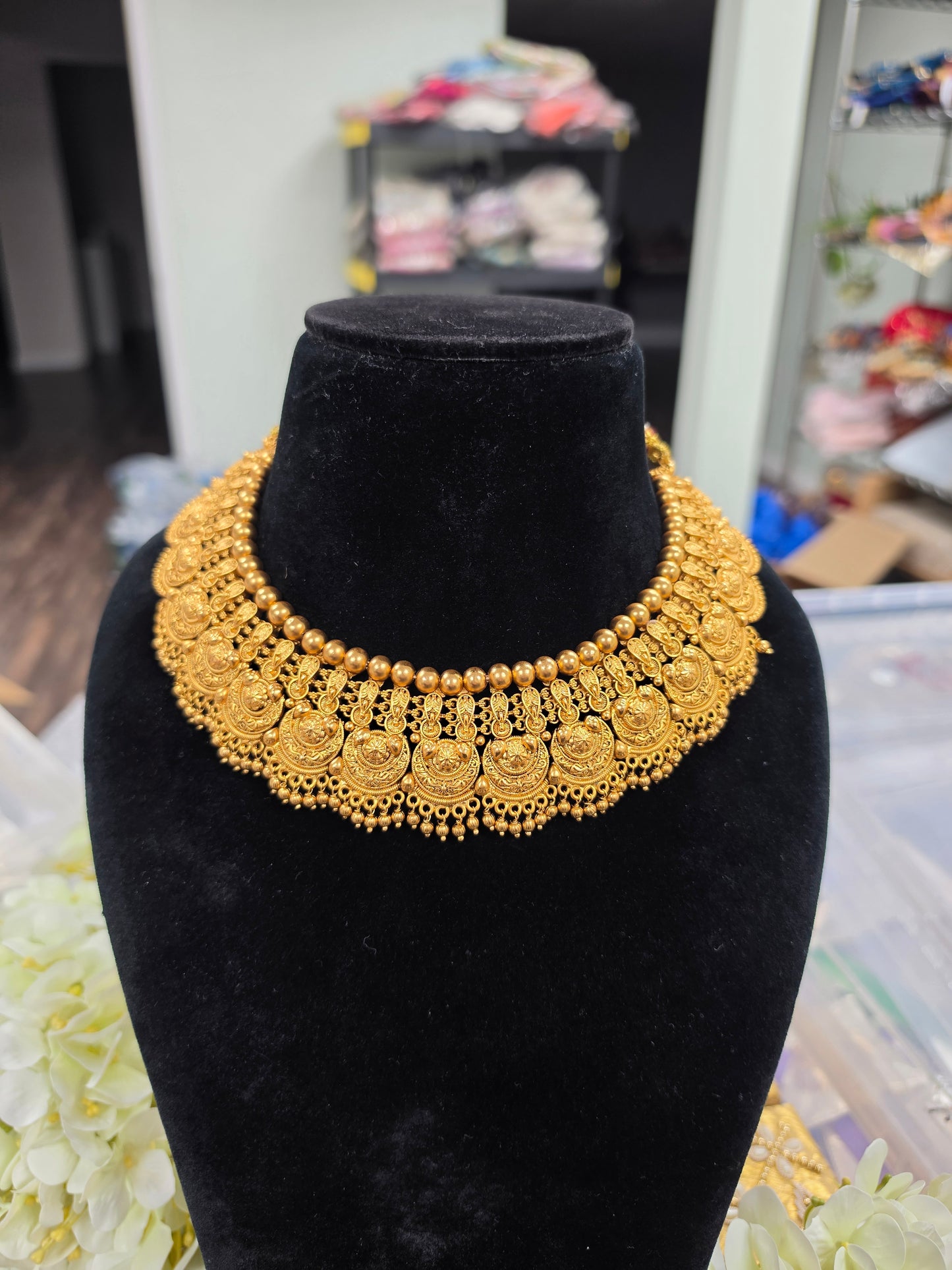 Niha premium gold plated set