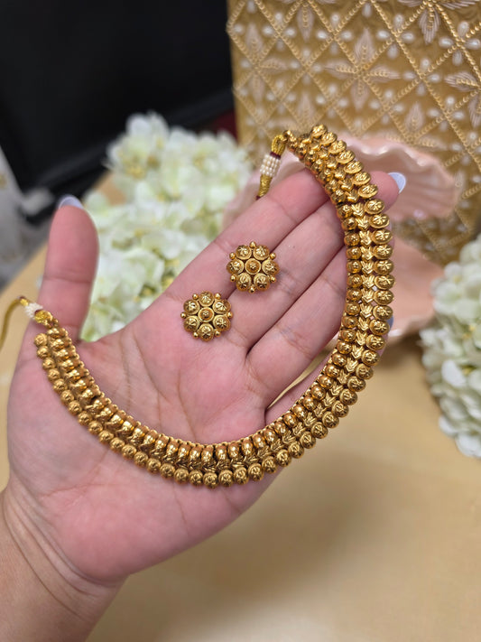Tanika premium gold plated set