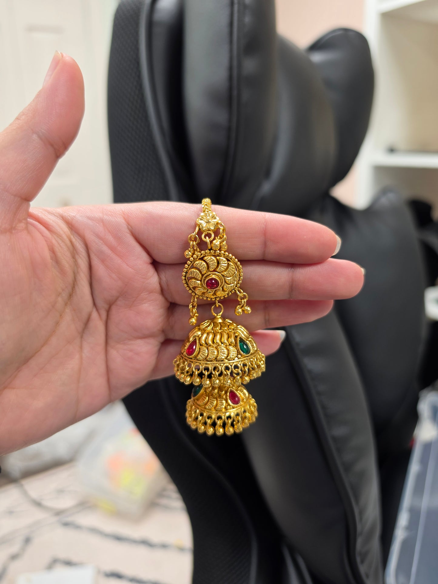 Sirat premium gold plated earrings