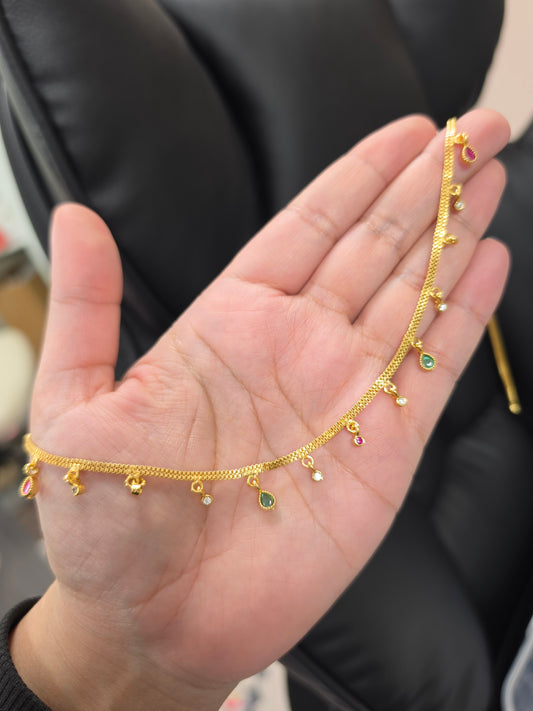Benu gold plated chain necklace