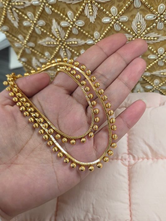 Vibha Goldplated Anklets