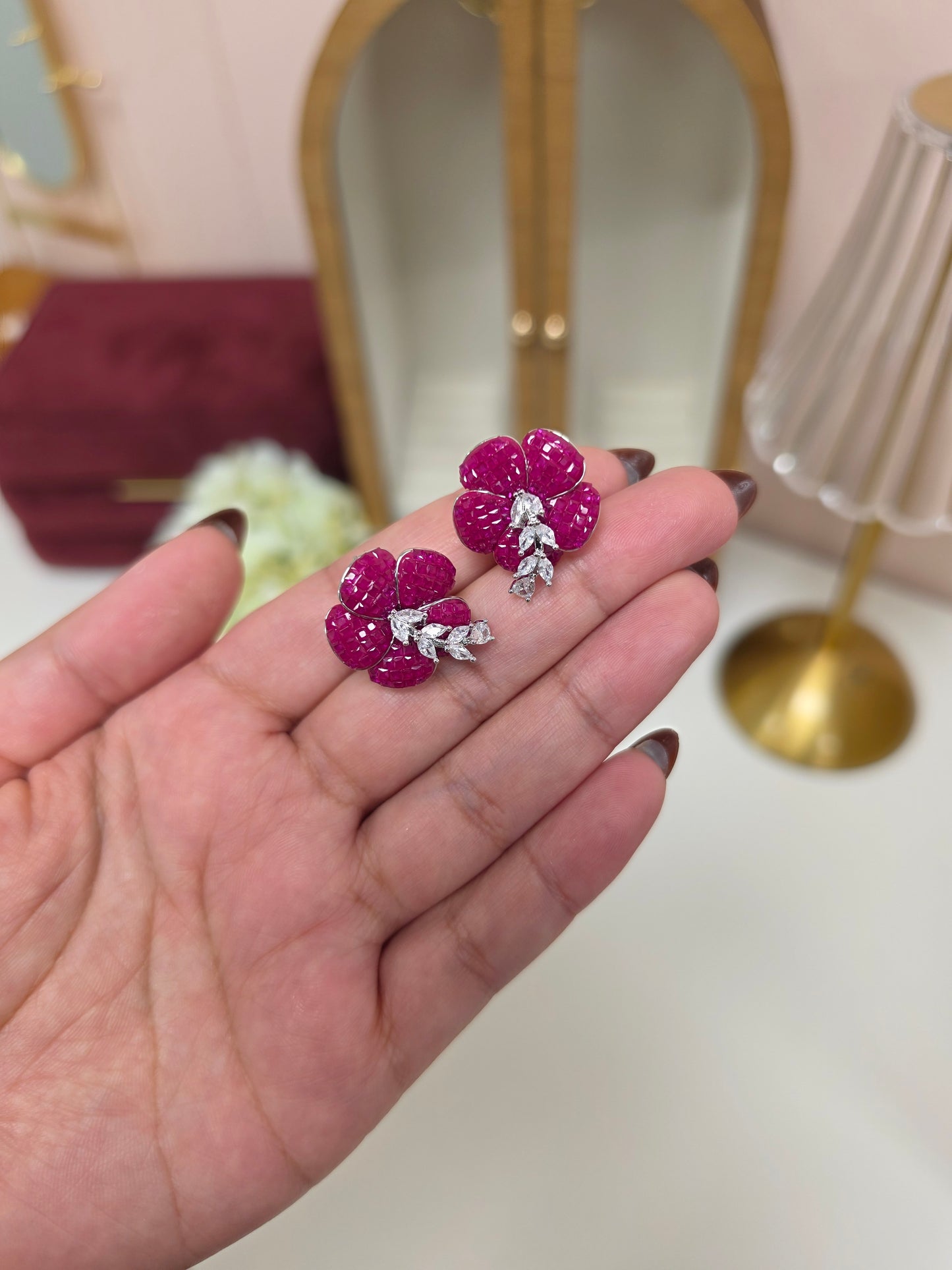 Krisha WG plated Studs