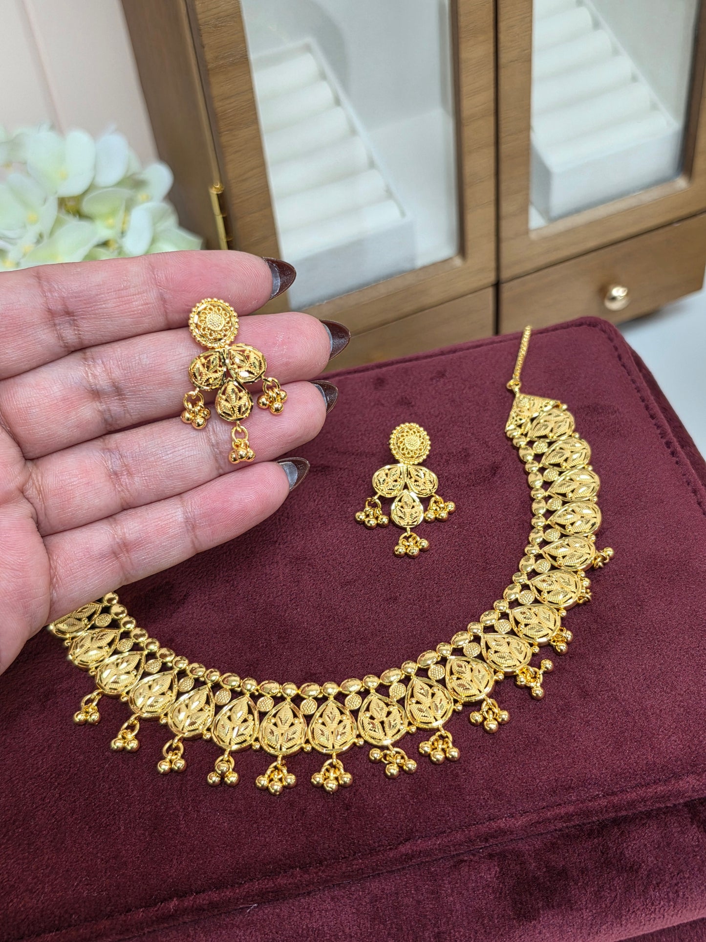 Amro premium gold plated set