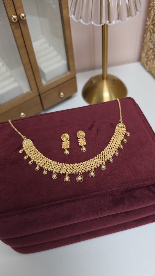 Sohni premium gold plated set