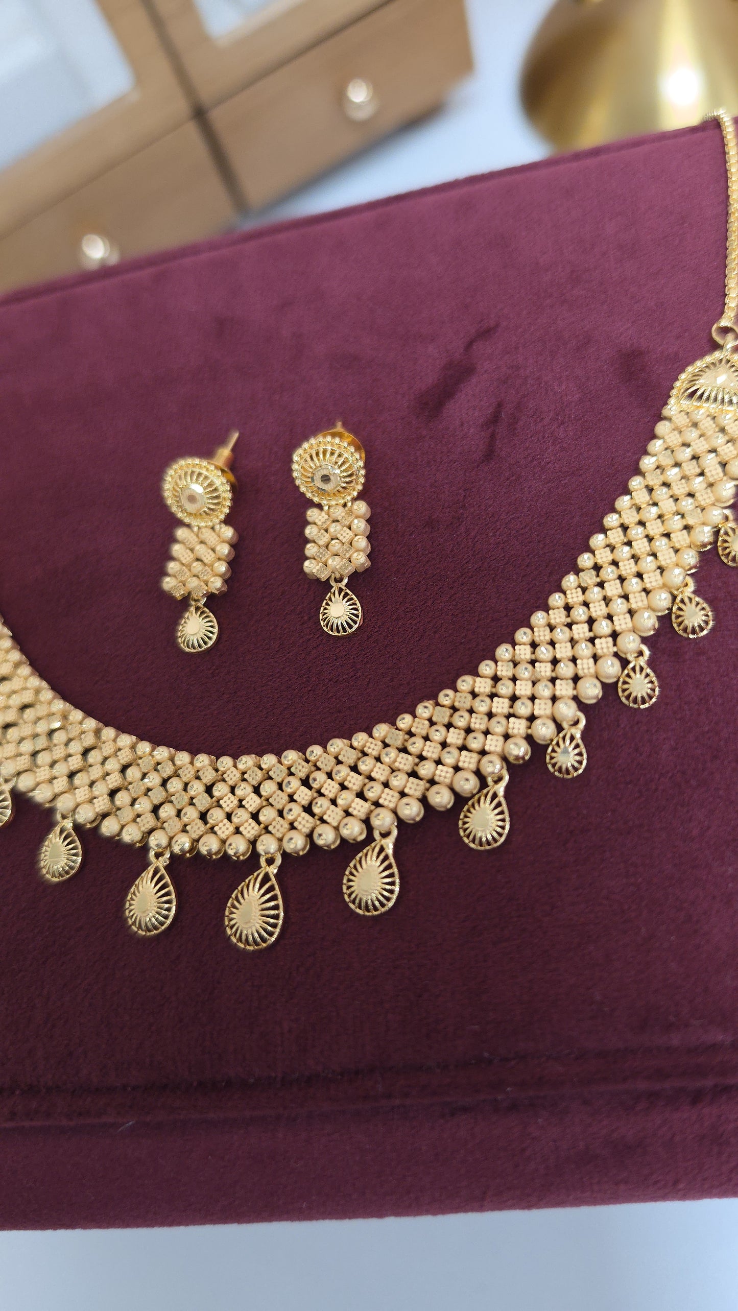 Sohni premium gold plated set