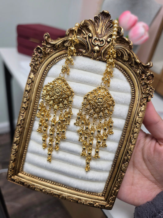 Heena premium gold plated Earrings