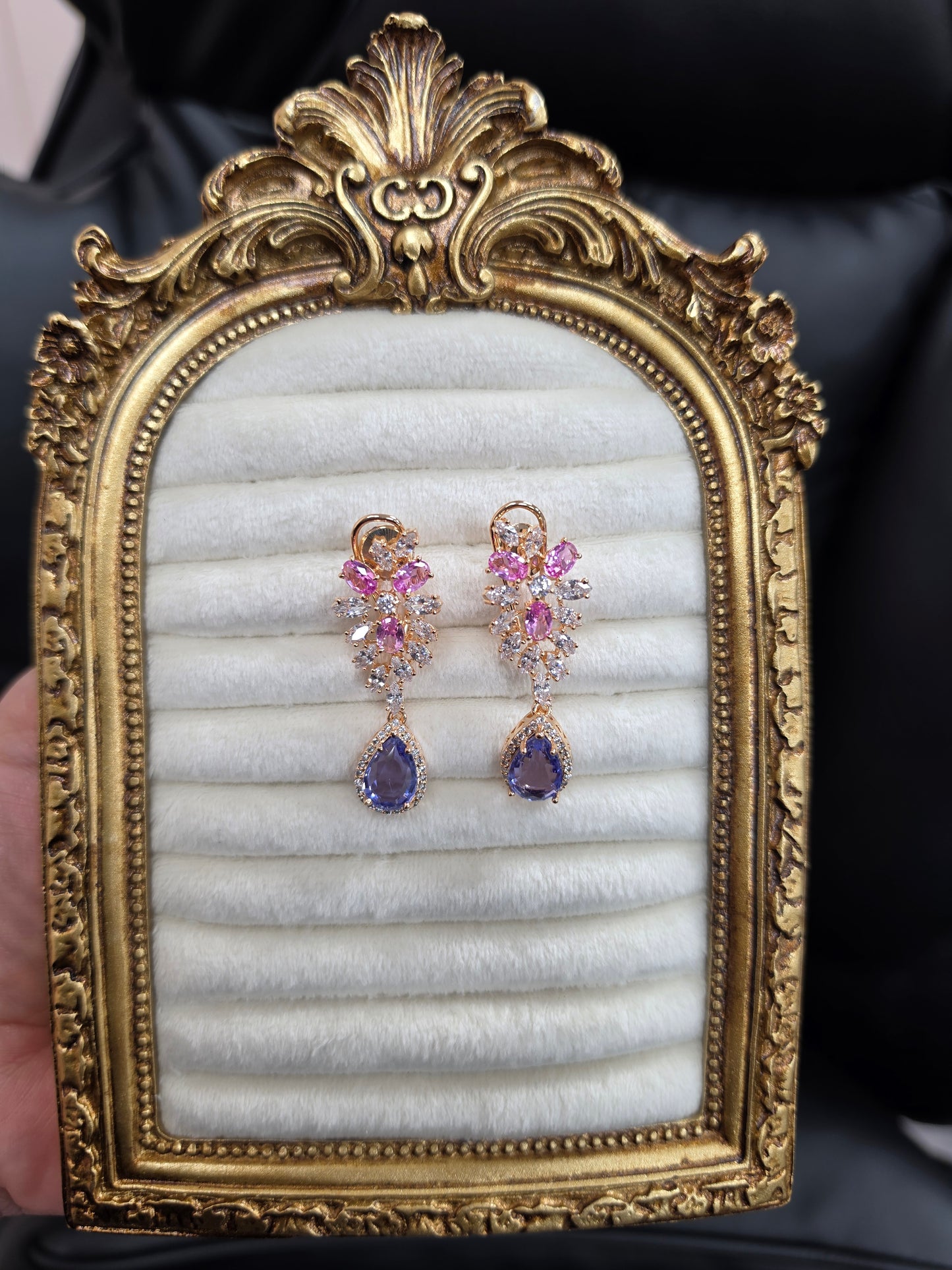 Naaz hazorilal inspired Earrings(Many colors)