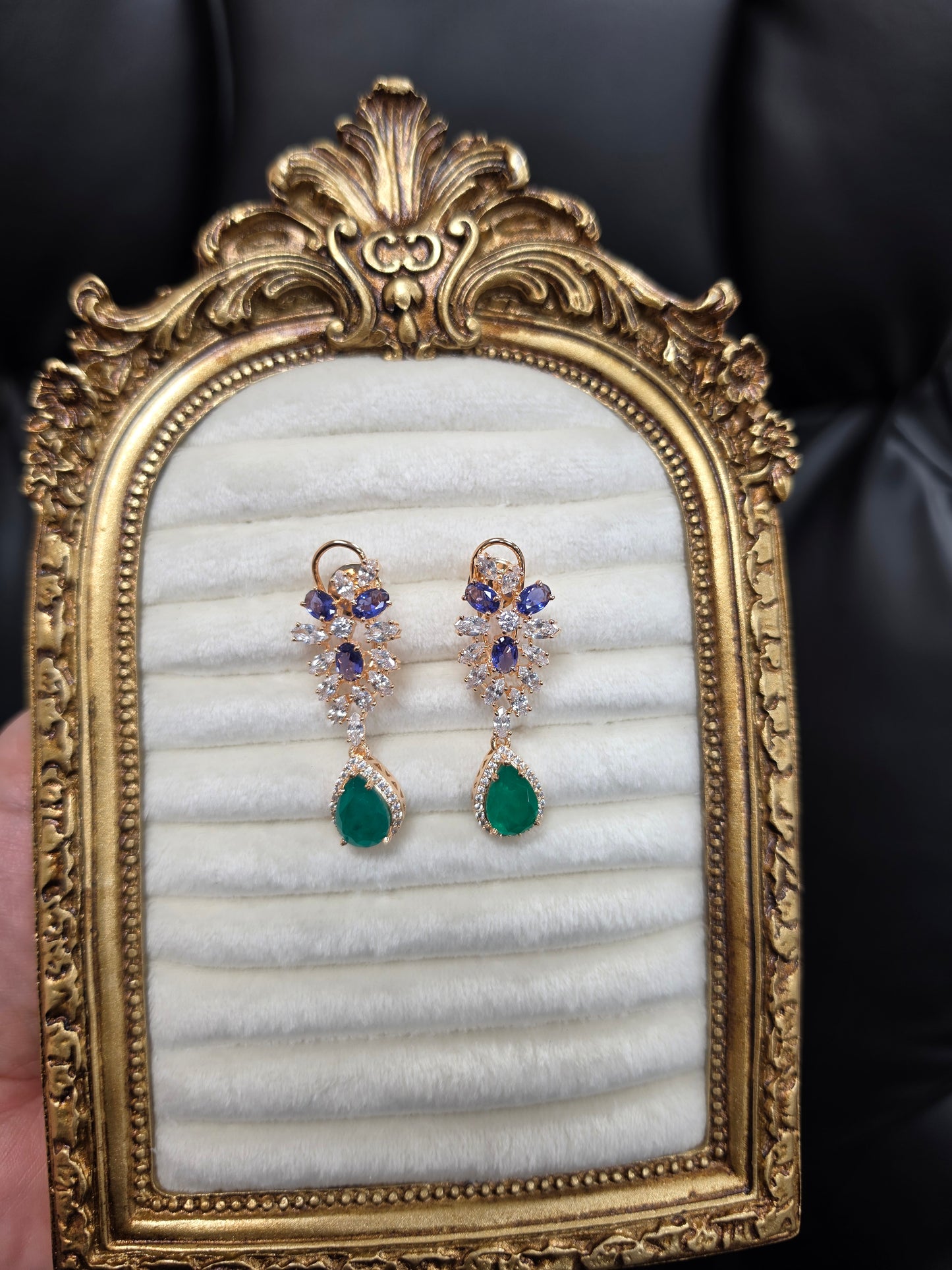 Naaz hazorilal inspired Earrings(Many colors)