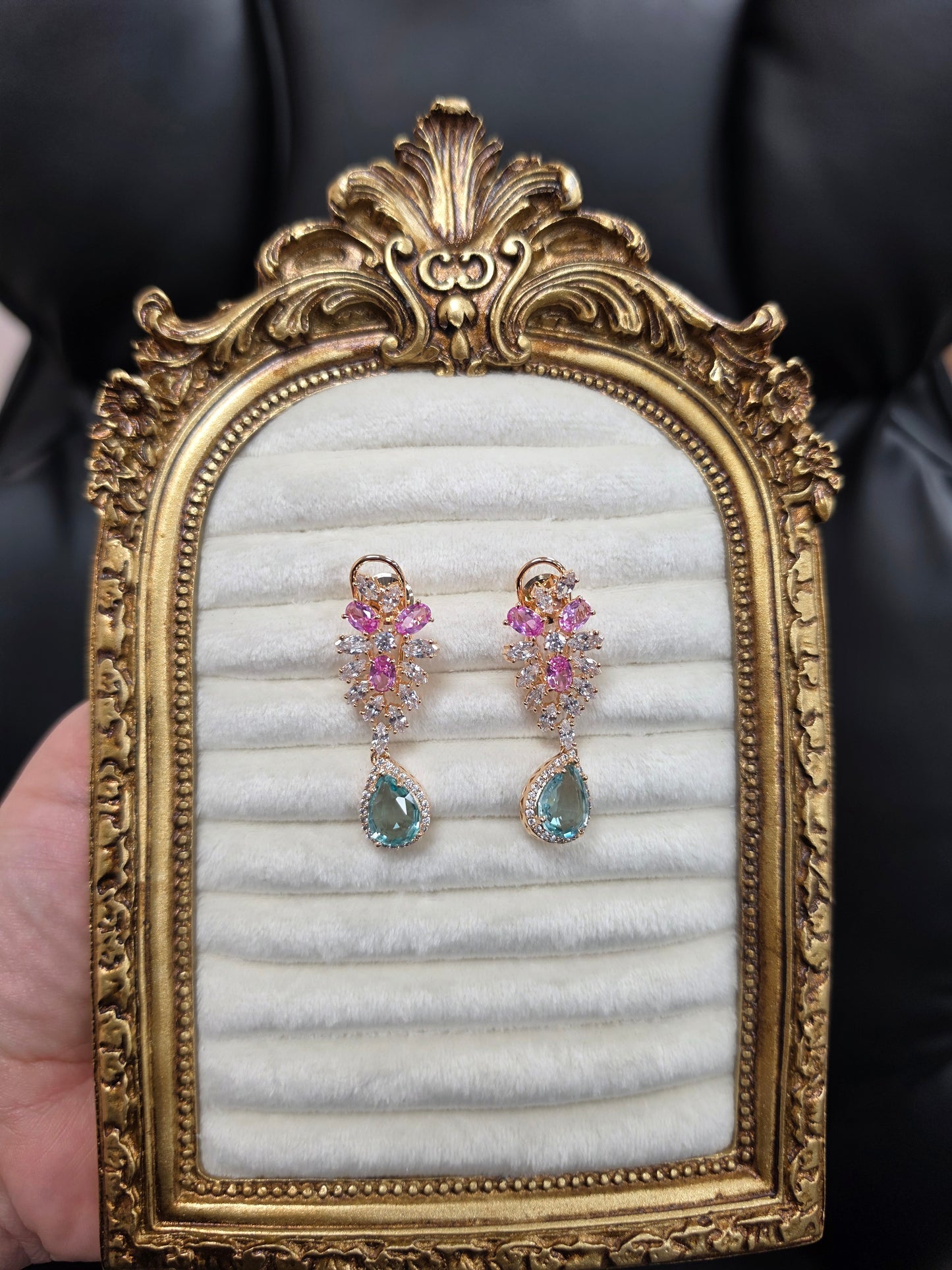 Naaz hazorilal inspired Earrings(Many colors)