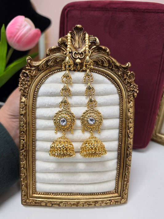 Chitleen premium gold plated Earrings