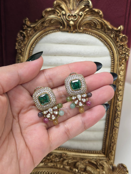 Neha sabya gold  plated Studs