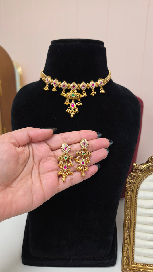 Mira heritage premium gold plated set