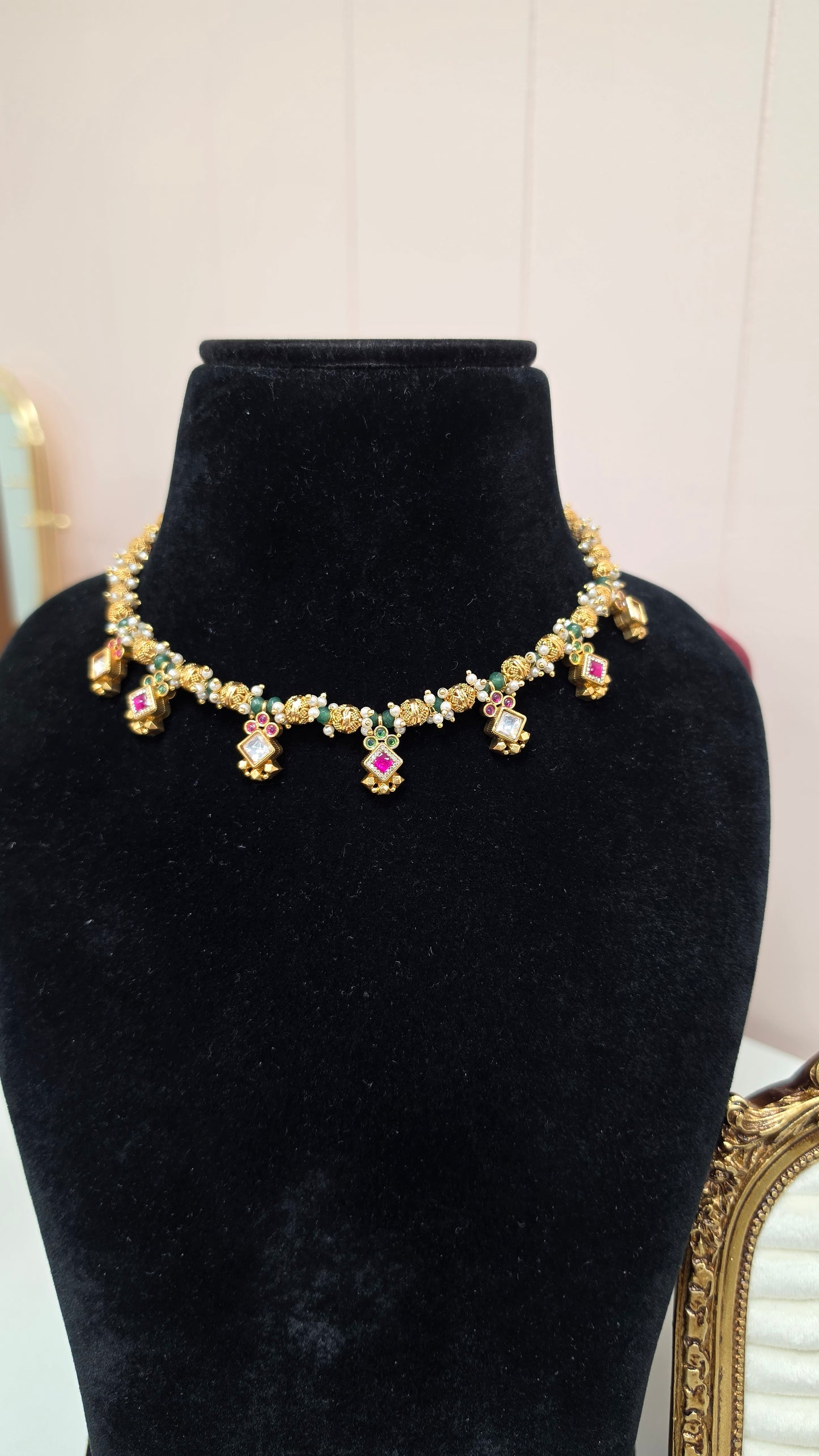 Tara heritage premium gold plated set