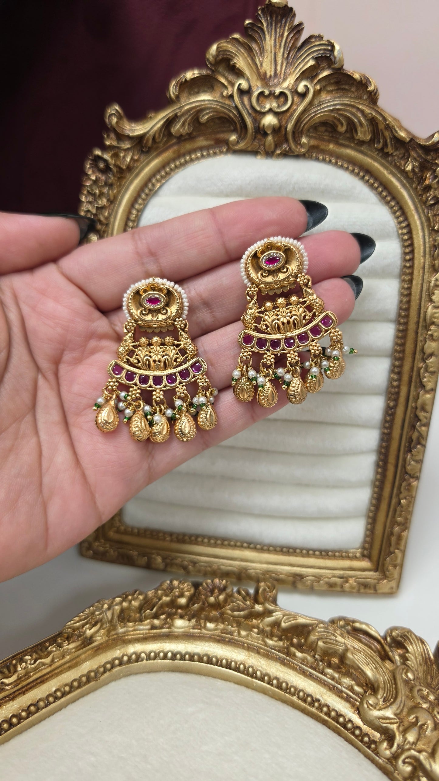 Kaveri heritage gold plated set
