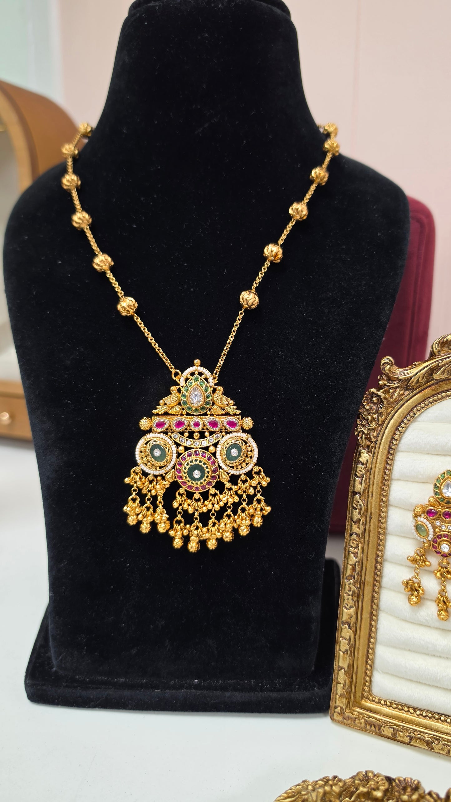 Bhumi heritage gold plated set