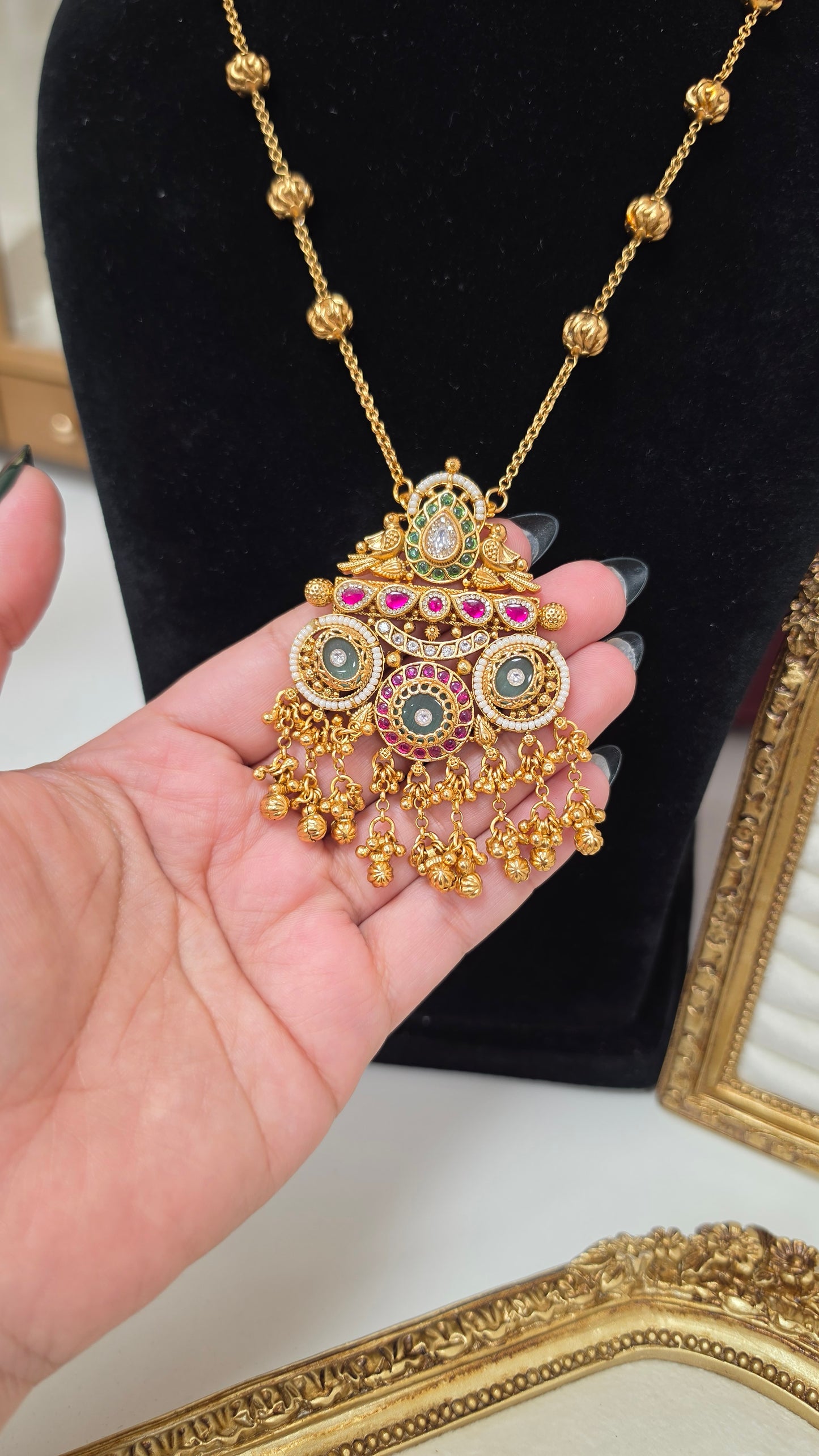 Bhumi heritage gold plated set