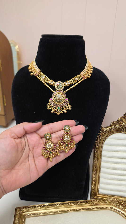 Shafa heritage premium gold plated set