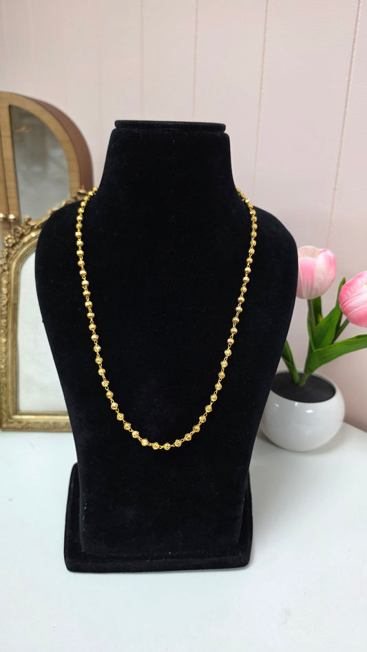 Rabia gold plated chain