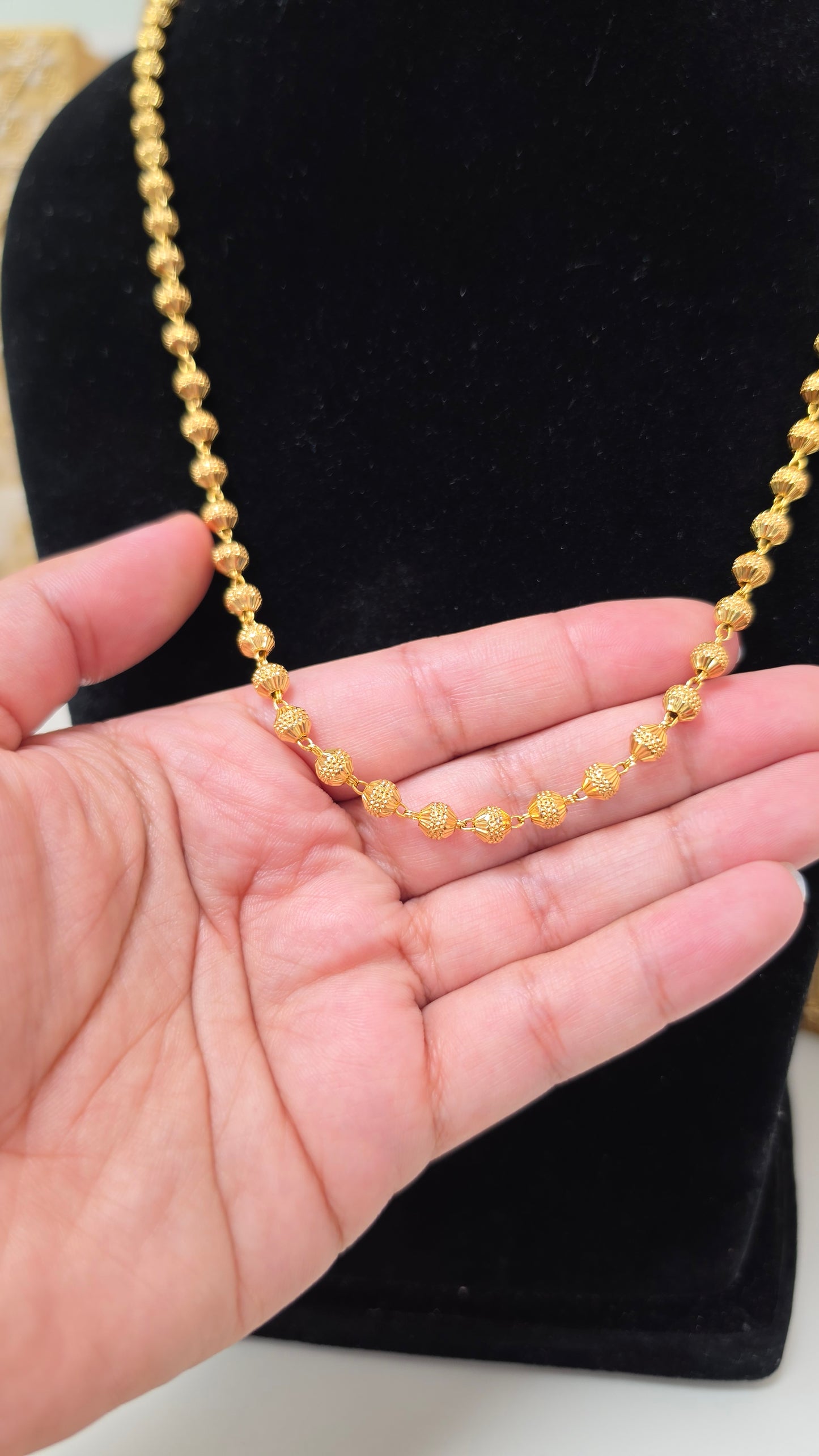 Tania gold plated chain