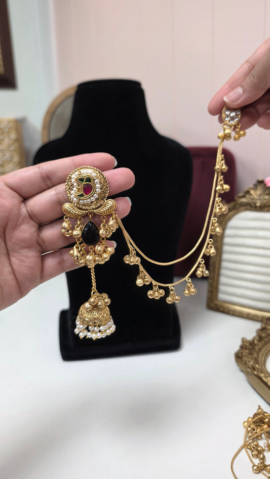 Tisya pachi kundan kashmiri Earrings