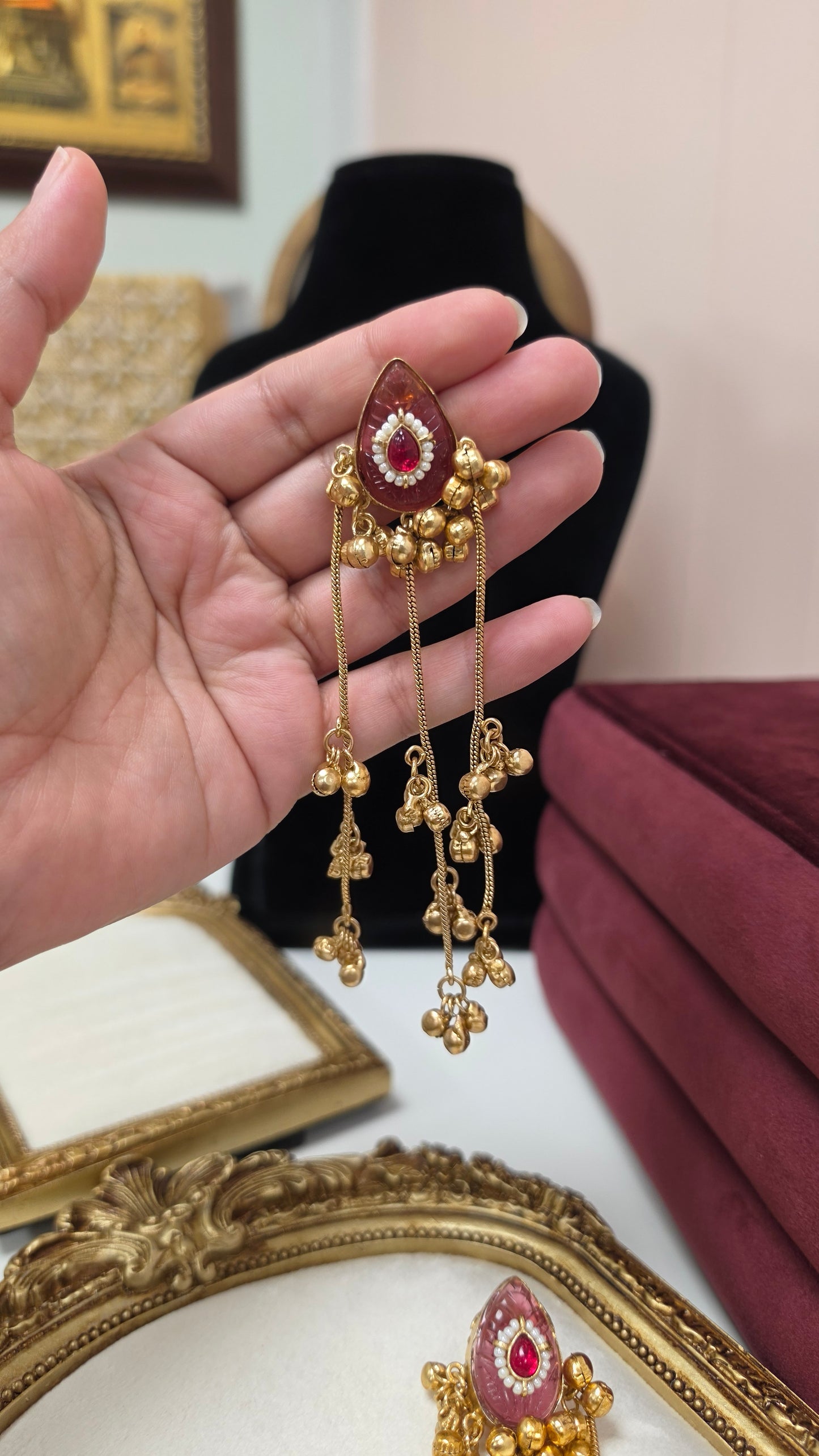 Aria kashmiri Earrings