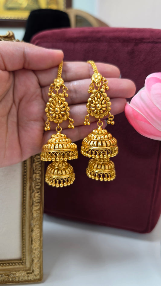 Ezra premium gold plated Earrings