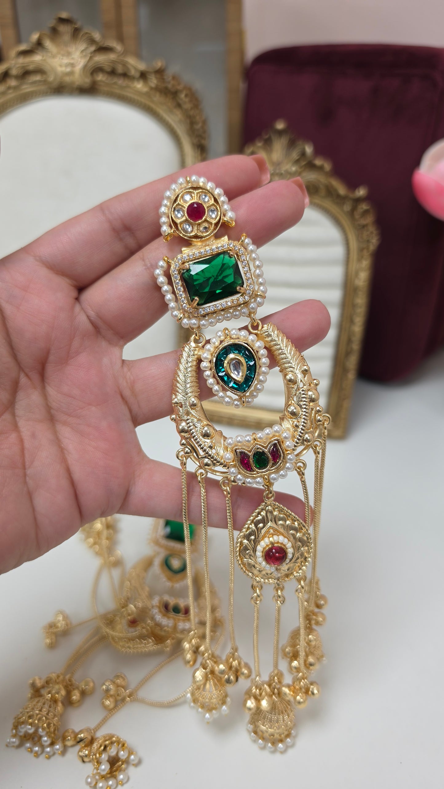 Kaarvi kashmiri Earrings