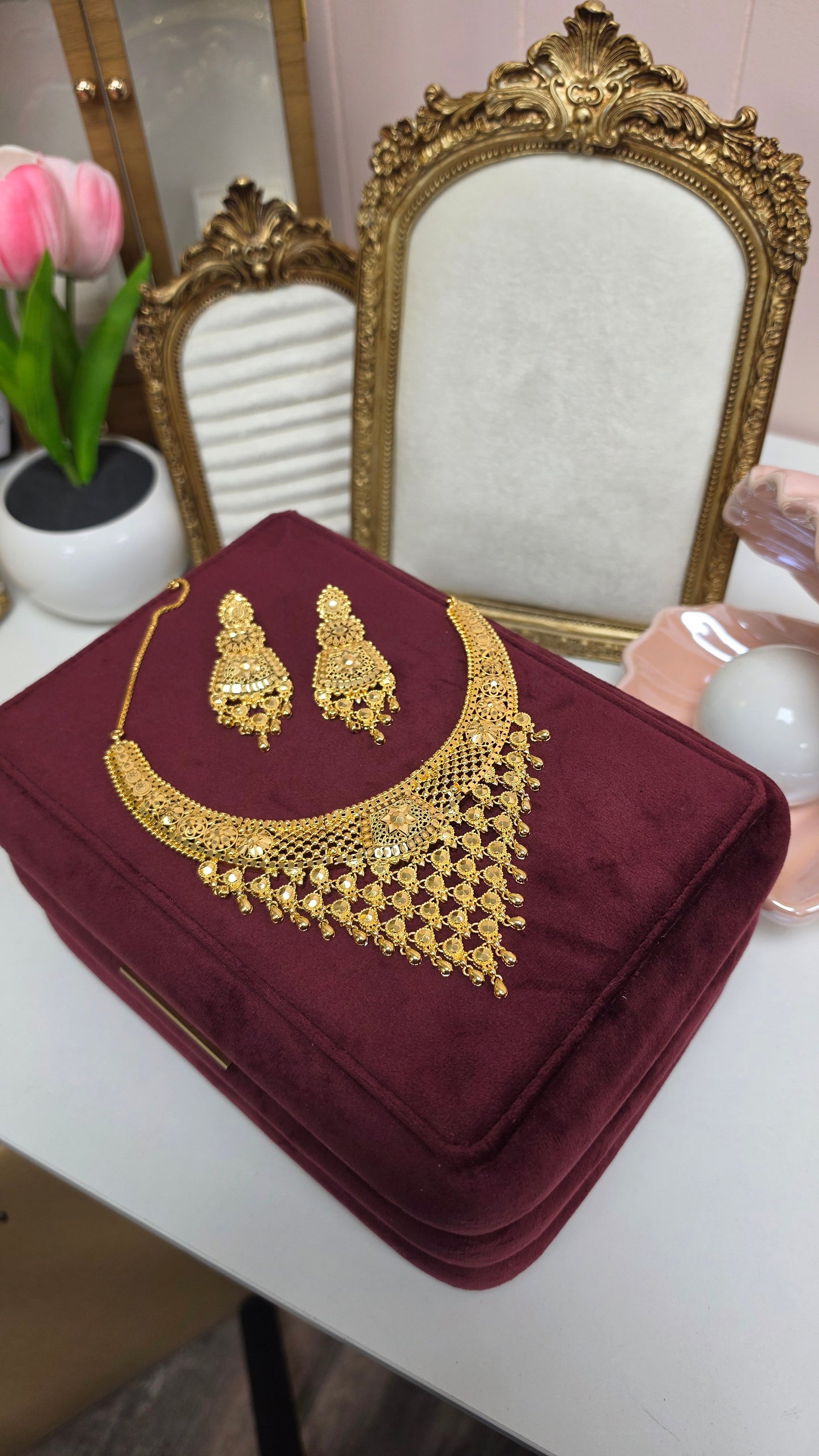 Jas premium gold plated set